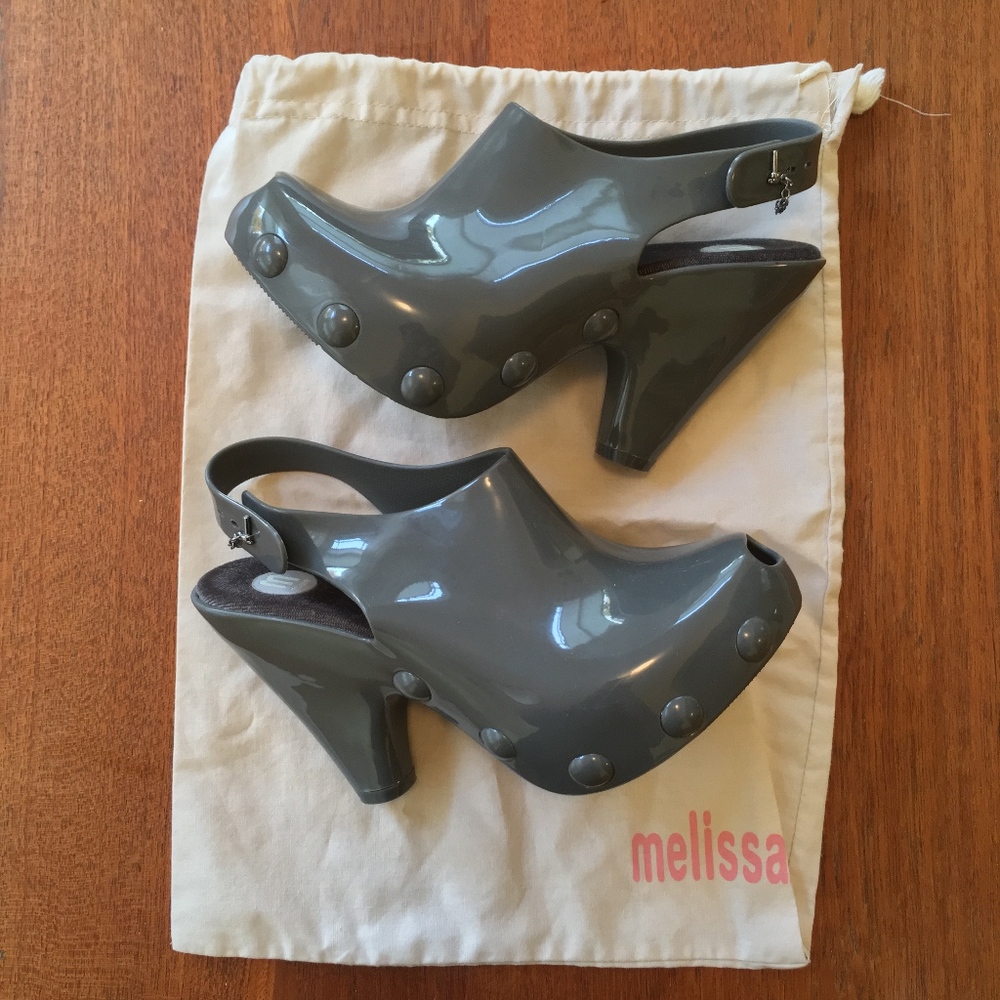 Melissa jelly slingback sandals - Grey